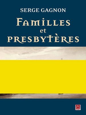 cover image of Familles et presbytères